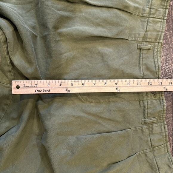 Maeve Remi Wide-Leg Crop Chino Culotte Pant Size 16 - Picture 6 of 10